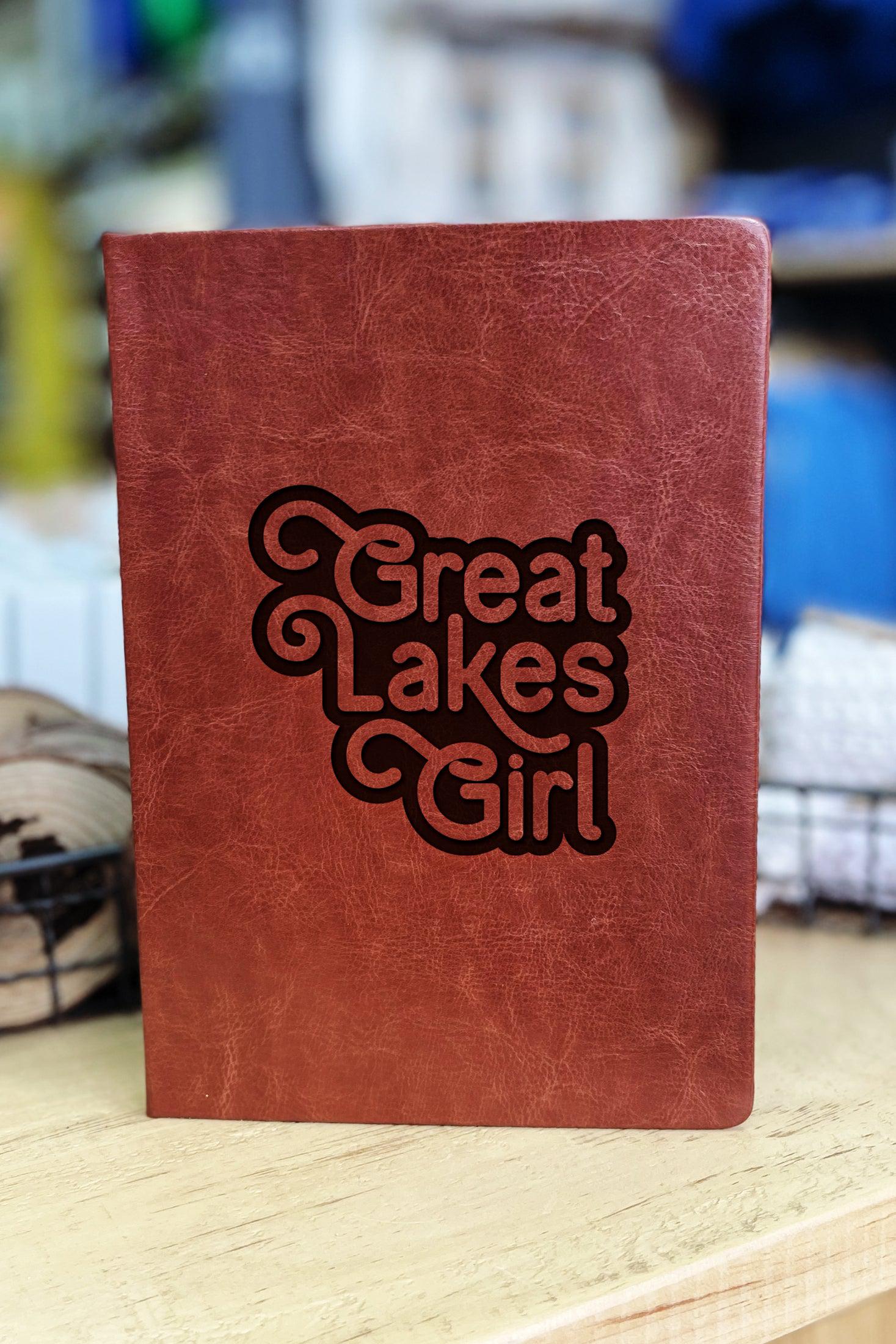 Great Lakes Girl - Leather Journal