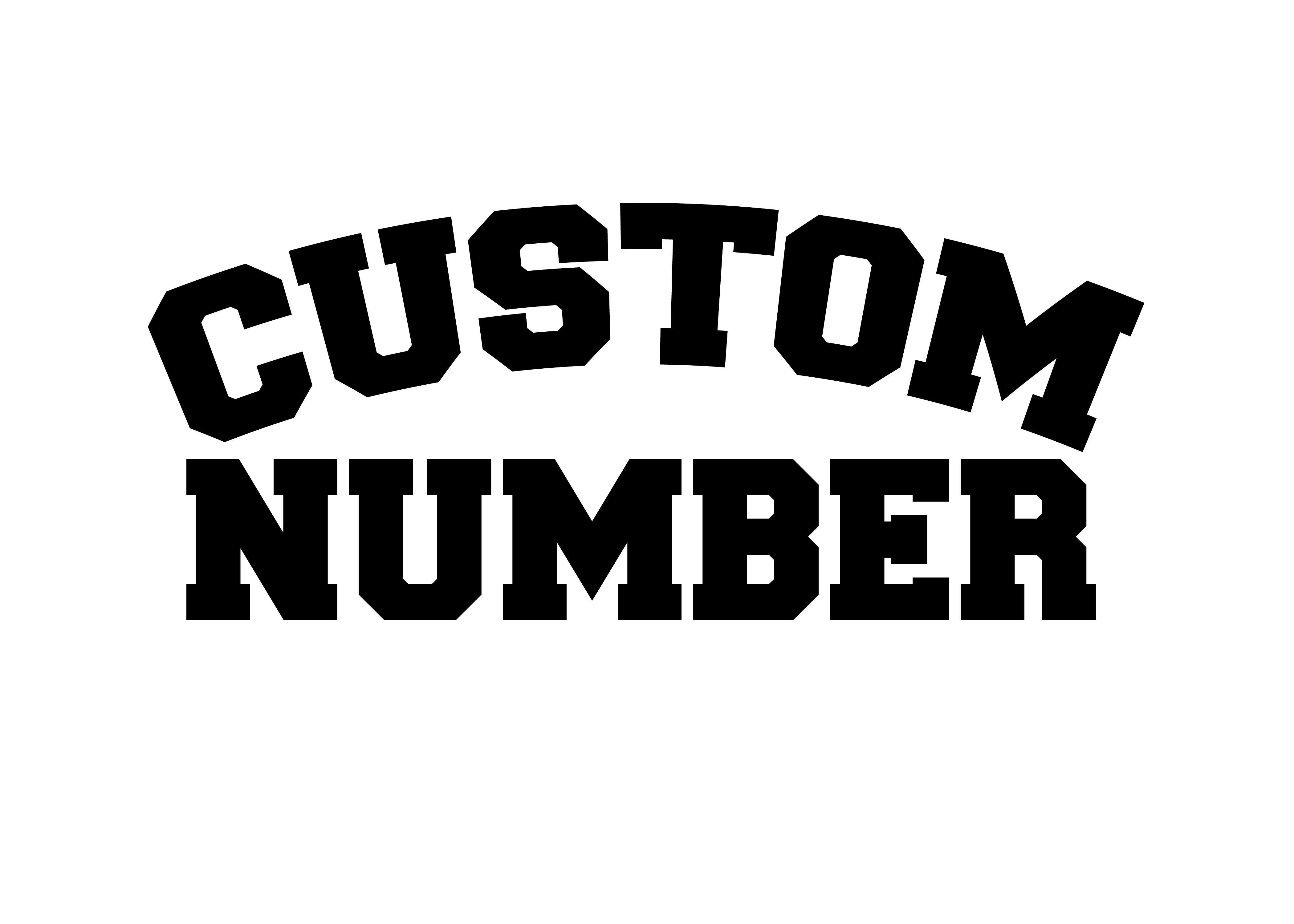 Custom Number