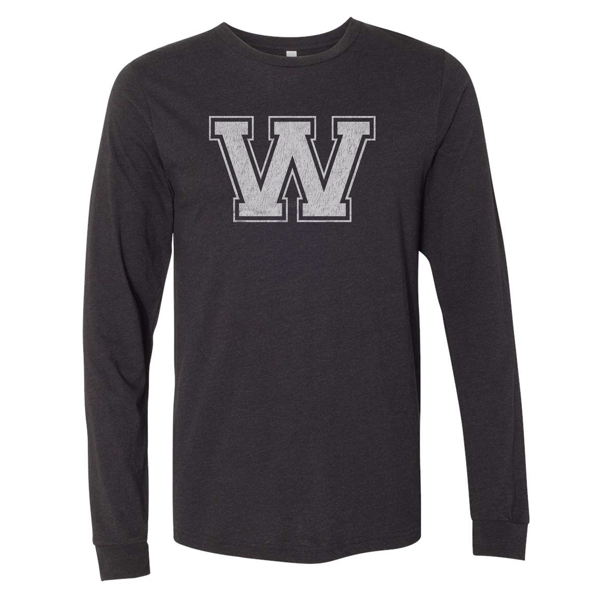"W" - Vintage - Blended Youth Long Sleeve