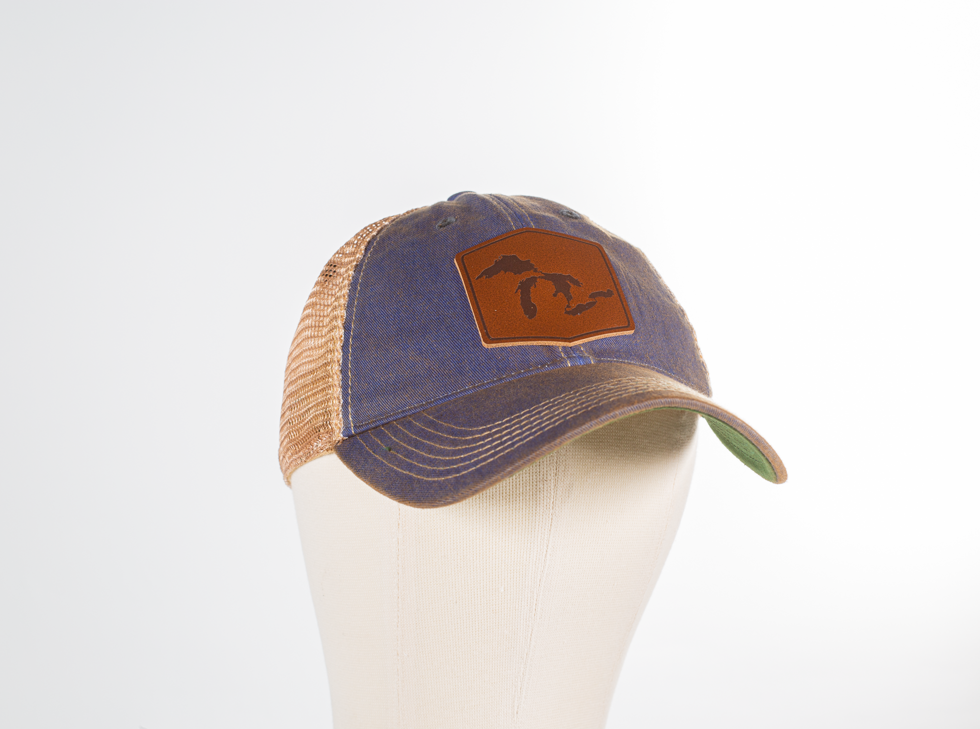 Great Lakes Leather Patch Hat