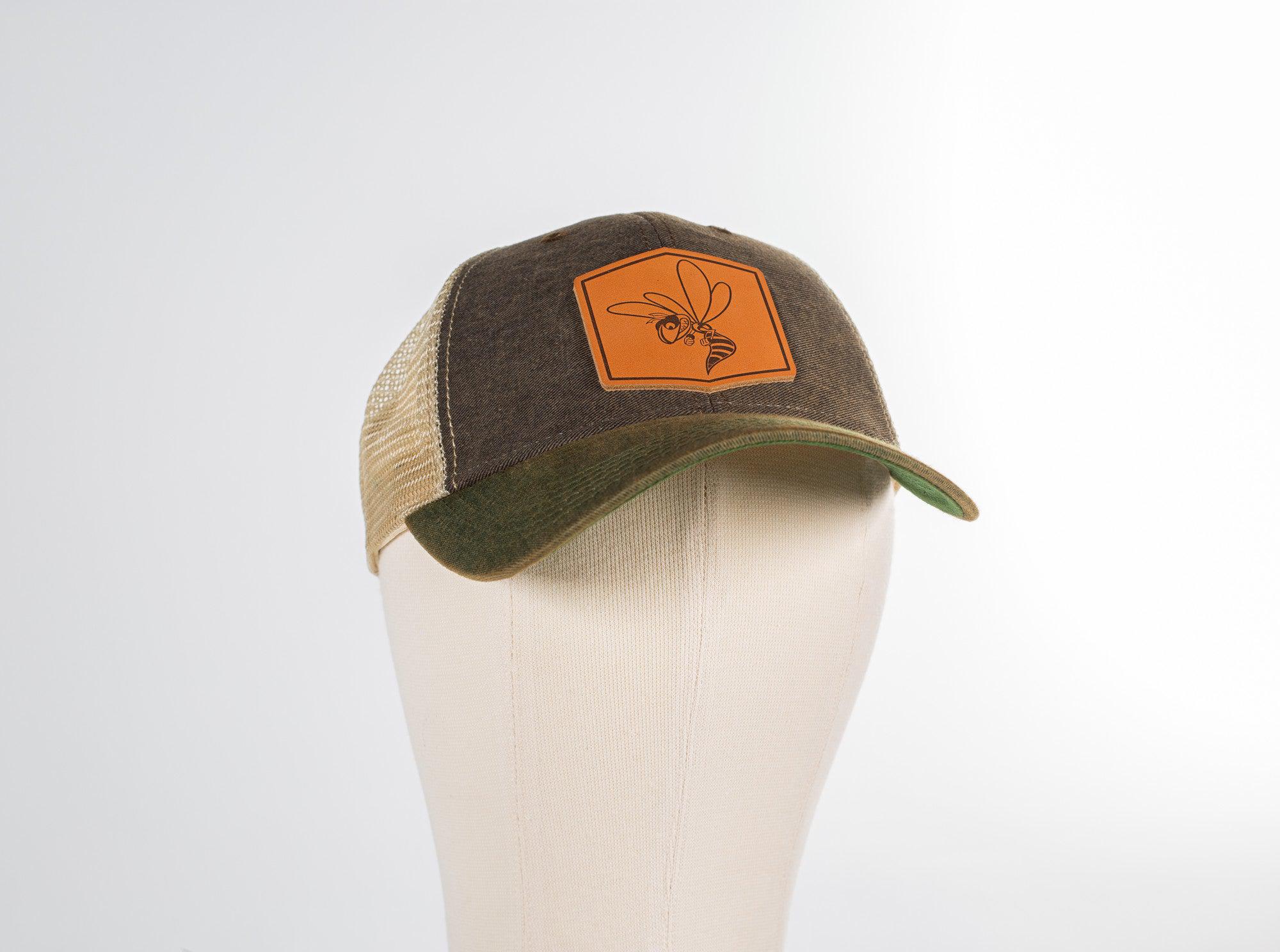 Hornet Leather Patch Hat