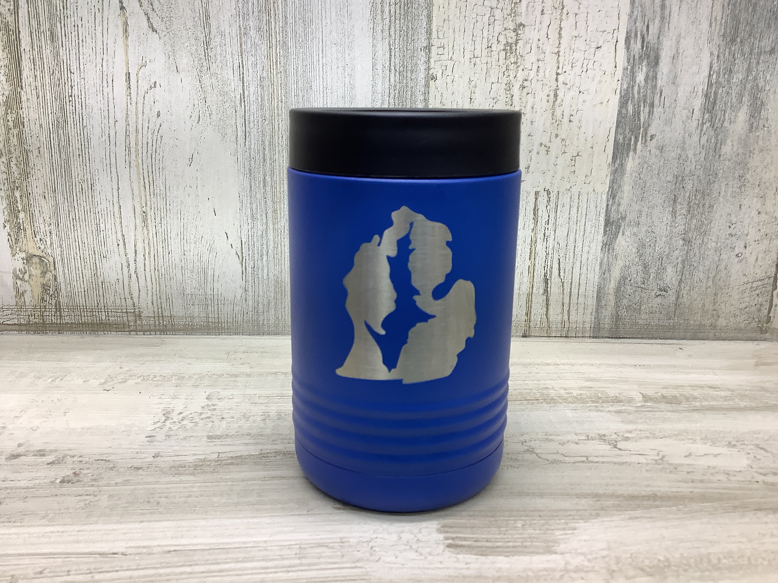 Engraved - UP inside LP - Blue - Insulated Can Tumbler
