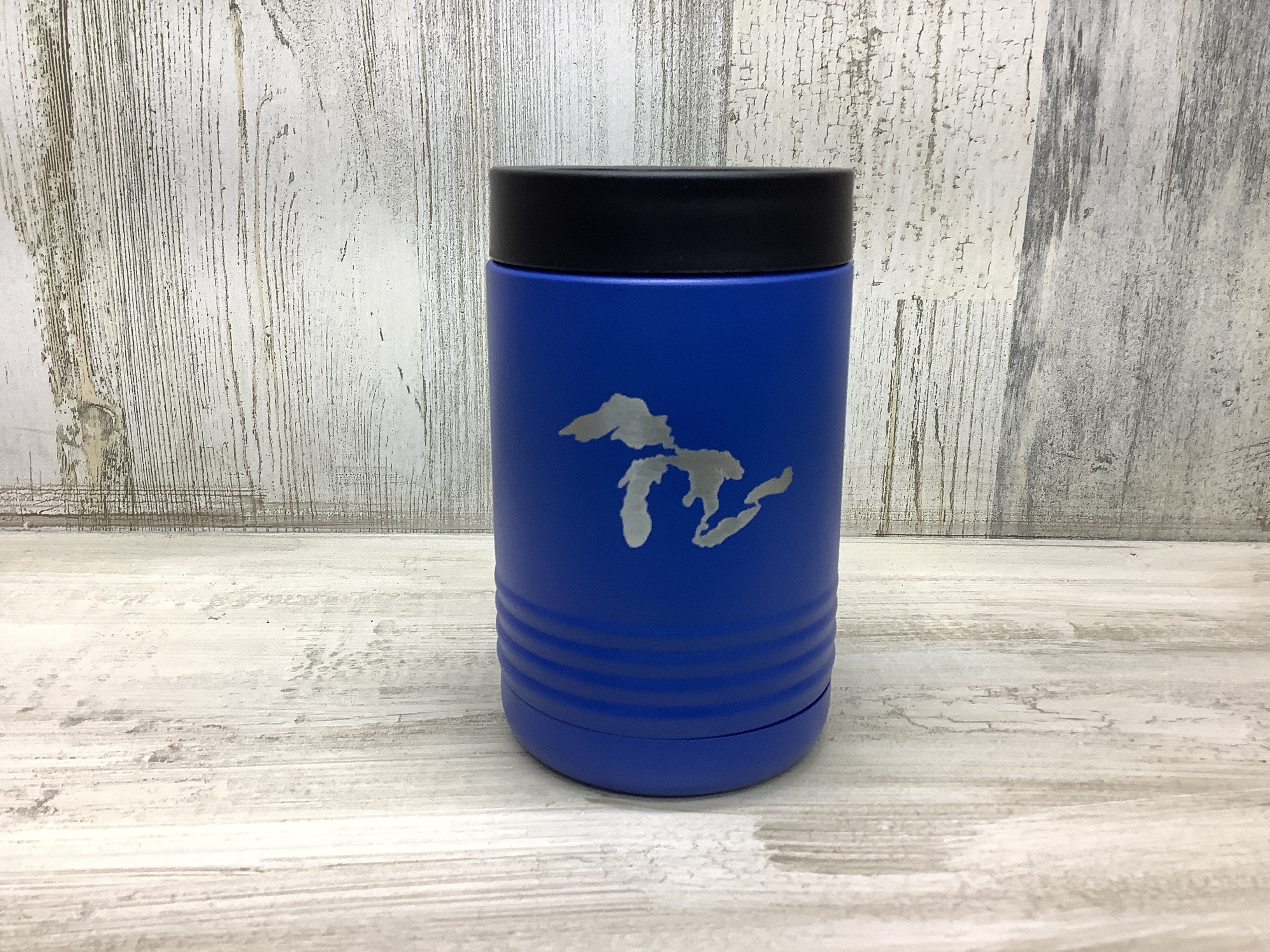 Engraved - Great Lakes - Blue - Insulated Can Tumbler