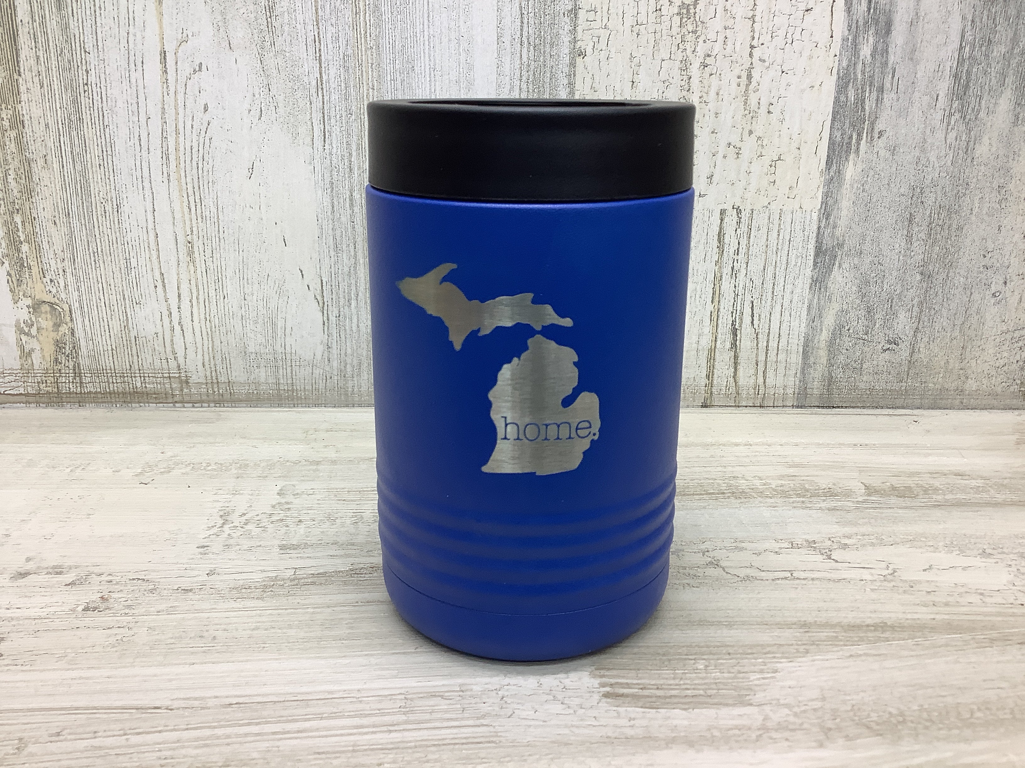 Engraved - Michigan 'Home' - Insulated Can Tumbler