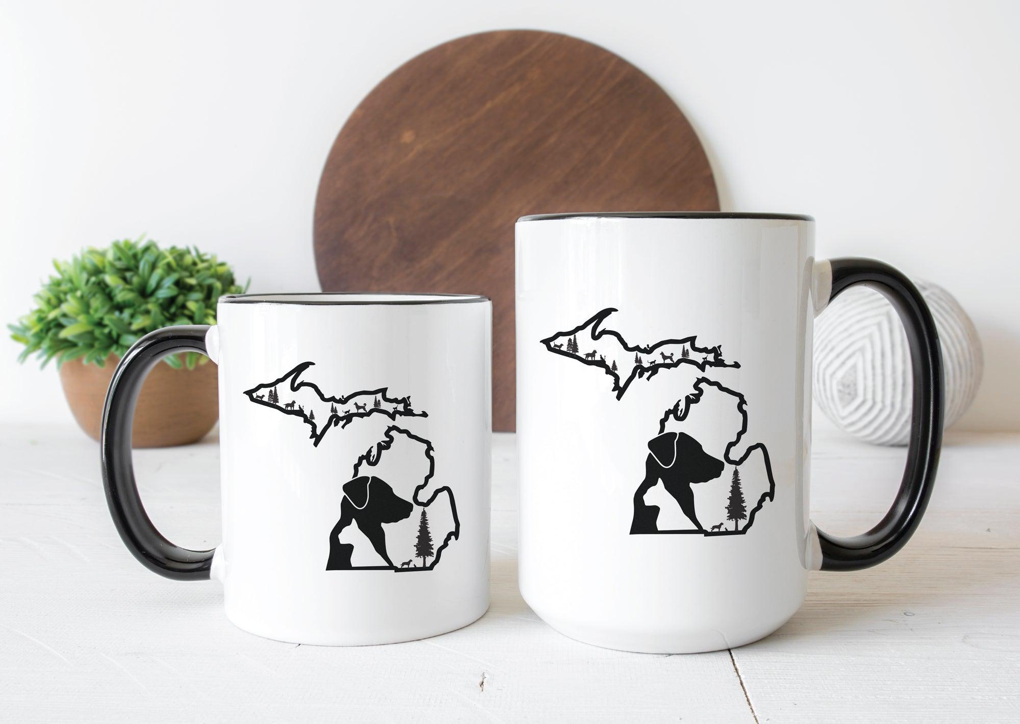 Pets Michigan Mug